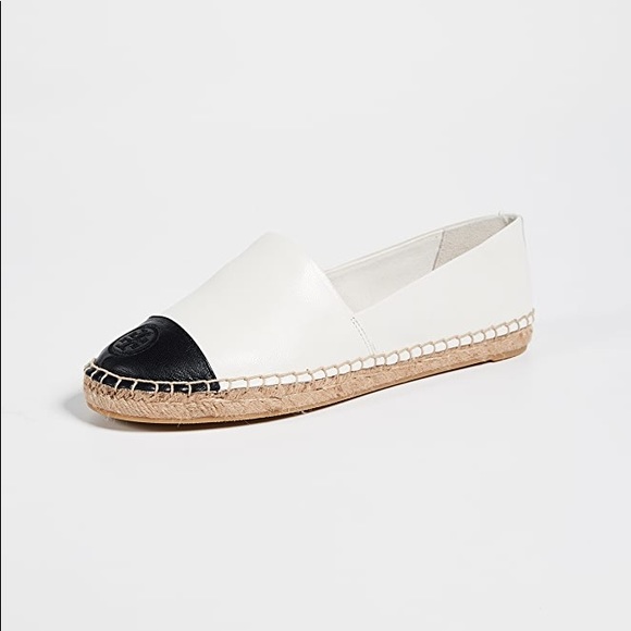Brand new with box 
Tory burch Colorblock Leather Espadrilles  
Size:US7.5 - Picture 4 of 4